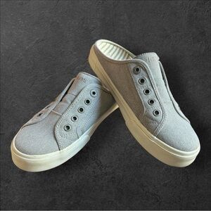 Täōs - Ez Soul Slip On Canvas in Grey Wash - Size 9